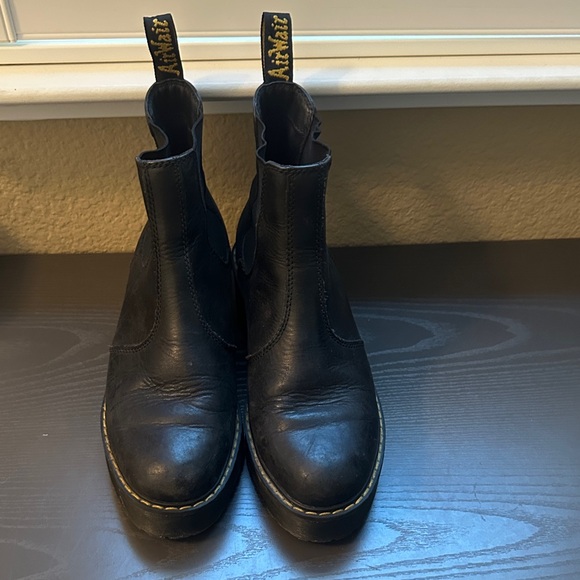 Dr. Martens Black Ankle Boots - Picture 1 of 4